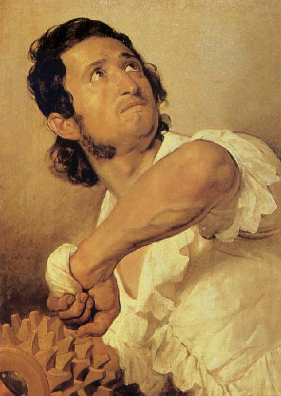 Karl Briullov Portrait of Domenico Marini oil painting image